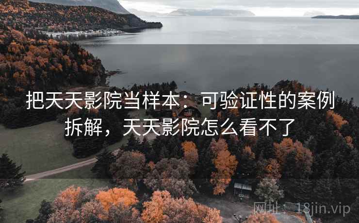 把天天影院当样本:可验证性的案例拆解,天天影院怎么看不了 把天天影院当样本:可验证性的案例拆解,天天影院怎么看不了